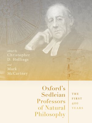 cover image of Oxford's Sedleian Professors of Natural Philosophy